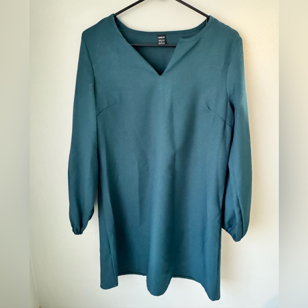 Dark Green SHEIN dress